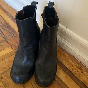 Steve Madden chunky black boots ⚫️